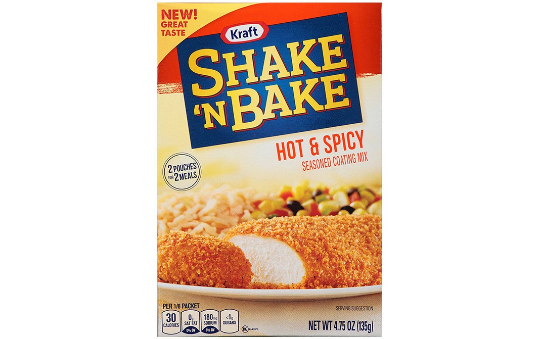 Kraft Shake 'N Bake Hot & Spicy Seasoned Coating Mix   Box  135 grams